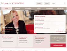 Tablet Screenshot of beljon.westerterp.nl